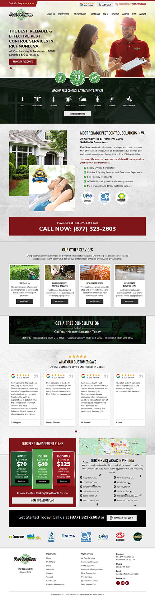 Website - Pest Solutions