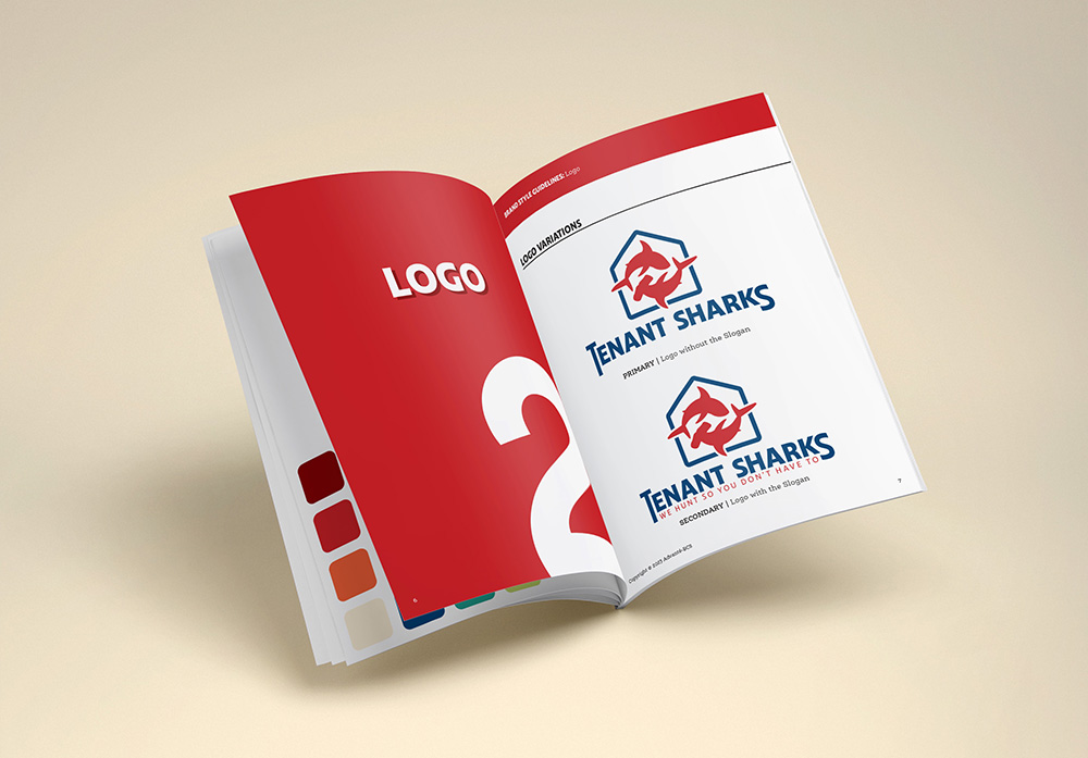 Brand Style Guide - Tenant Sharks
