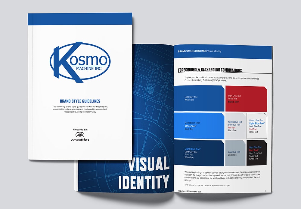 Brand Style Guide - Kosmo Machine